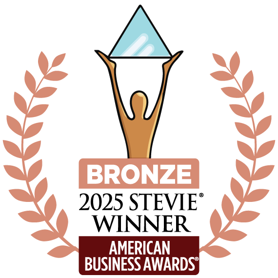 2025 bronze stevie winner for the american business awards.